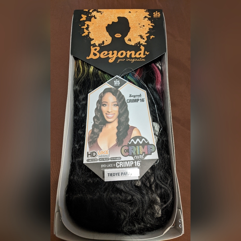 Sis sister Tie-dye lace wig